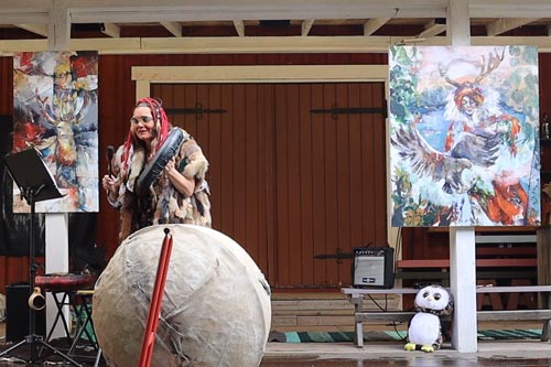 Rasta-S konsertti Heiskan lavalla 24.8.2025 – Rumpupiiri ja mystisiä lauluja, 2. video.